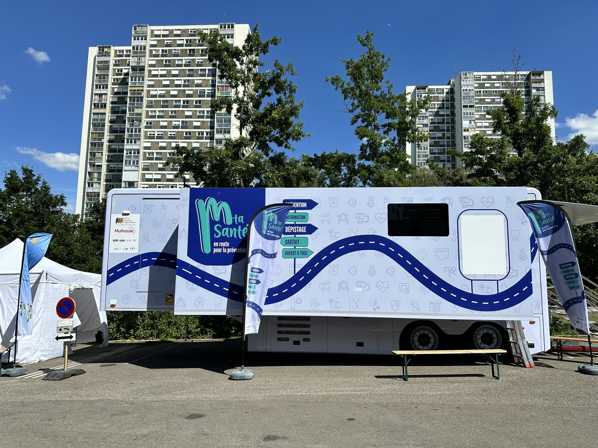 M Ta Sante Camion M Ta Santé Mammographie dépistage